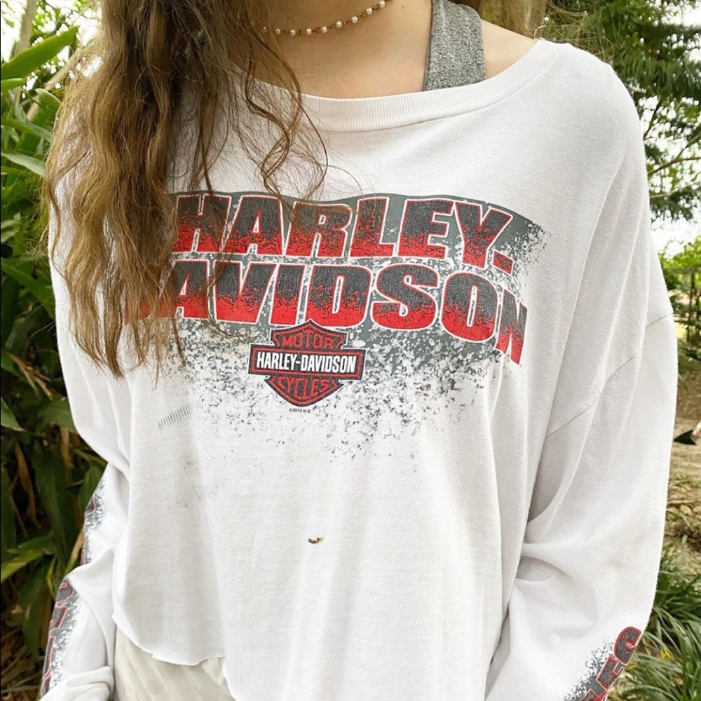 2000s Harley Cut Tee